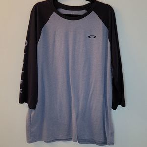 Oakley 3/4 length Raglan Sleeve Tee
